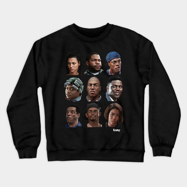 Friday! Movie Crewneck Sweatshirt by Art Simpson